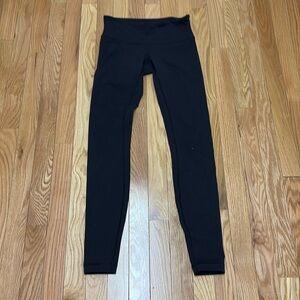Lululemon Woman’s Wunder Under Leggings Black‎ - size 4